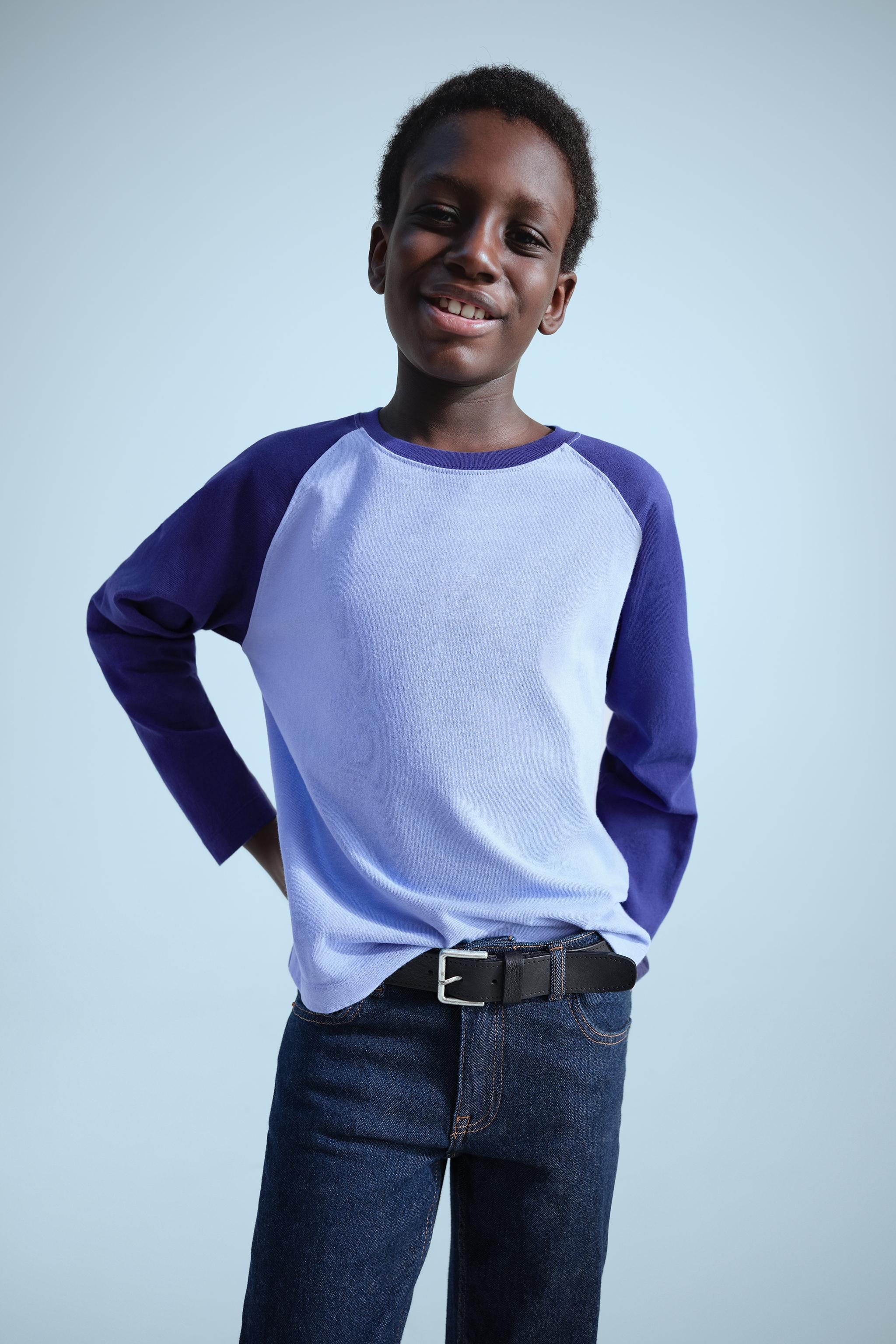 0FR. PARIS X ZARA RAGLAN LONG SLEEVE T-SHIRT